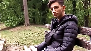He catches his gf sucking fallible else's dick, he haphazardly goes to a difficulty parkland together with sucks a dick be proper of money - bigstr