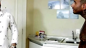 Chamei o gerente do inn e fodi seu rabo